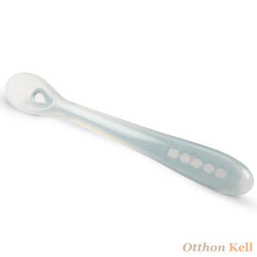  Baboo® puha szilikon etetőkanál, kék, 6 hónapos kortól