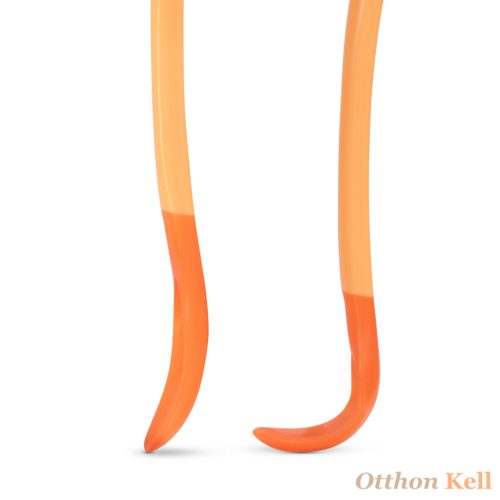  Baboo® puha szilikon hőérzékeny kanalak (2 db), Peachy Keen, 4+ hónapos kortól