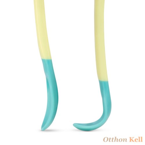  Baboo® puha szilikon végű kanalak (2 db), Lagoon Fiesta, 4+ hónapos kortól