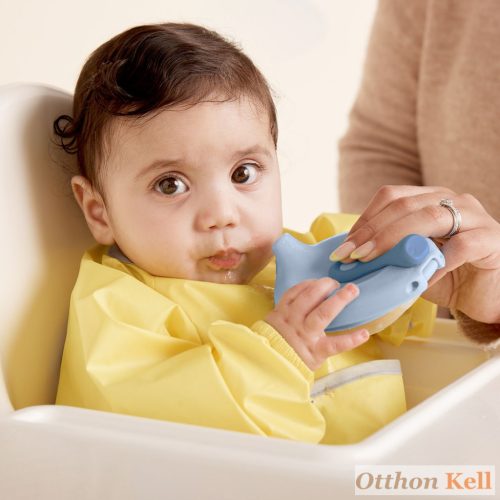 B.Box Újratölthető szilikon ételtasak - pasztel kék