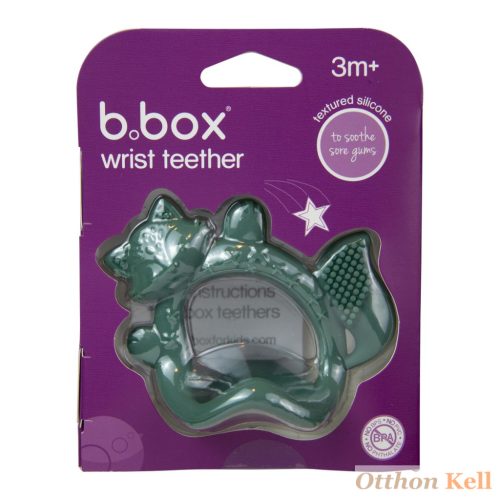 B.Box Csuklóra tehető rágóka - zöld róka