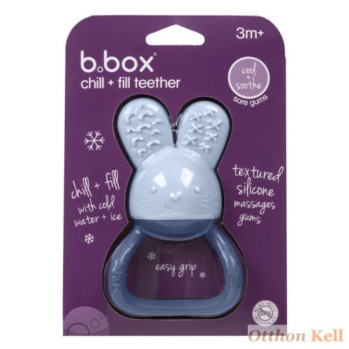 B.Box Chill + fill teether - lullaby blue