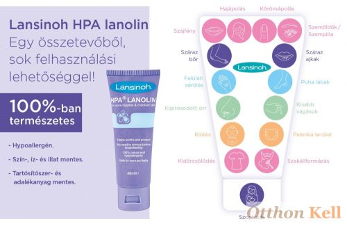 Lansinoh bimbóvédő krém HPA Lanolin - 10ml