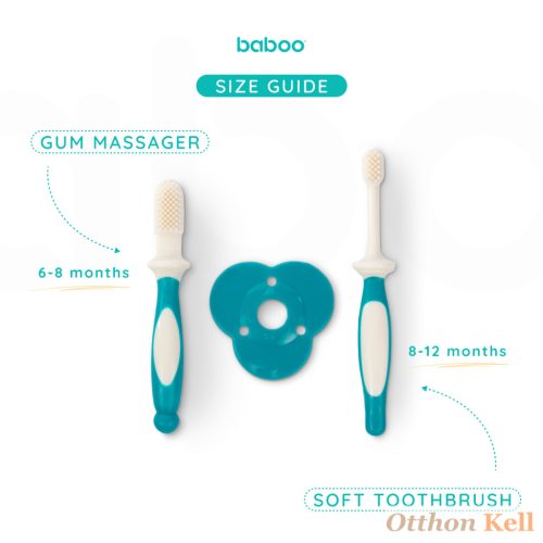 Baboo® Baba Fogkefe Szett, 6 hónapos kortól