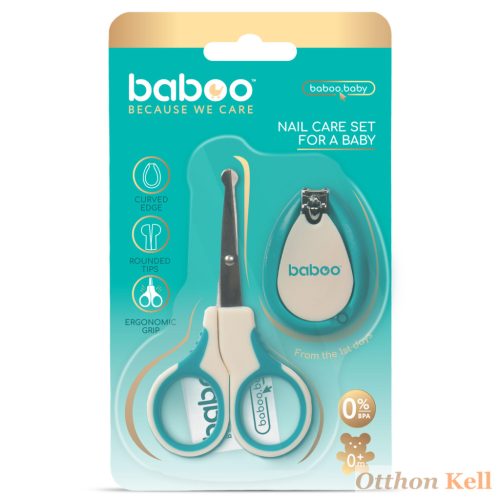 Baboo® Baba Körömápoló Készlet, 0+ hónap - Lagúna