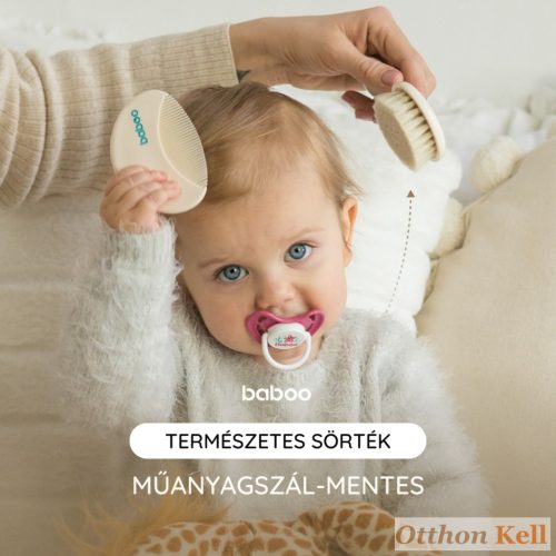 Baboo® Baba fésű és kefe, 0+ hónap