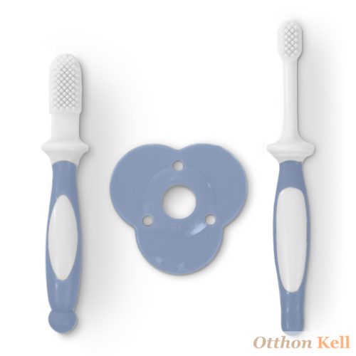 Baboo® Baba Fogkefe Szett, 6 hónapos kortól - Kék