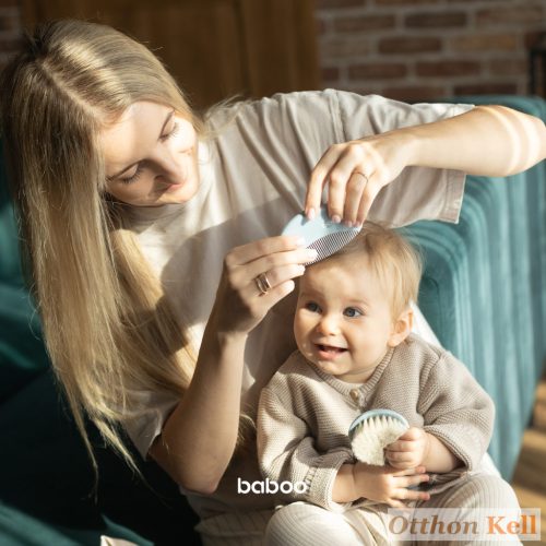 Baboo® Baba fésű és kefe, 0+ hónap - Kék
