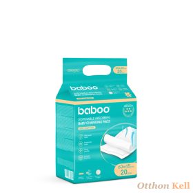   Baboo® Eldobható Nedvszívó Pelenkázó Alátét AirComfort, 60×45 cm, 20 db