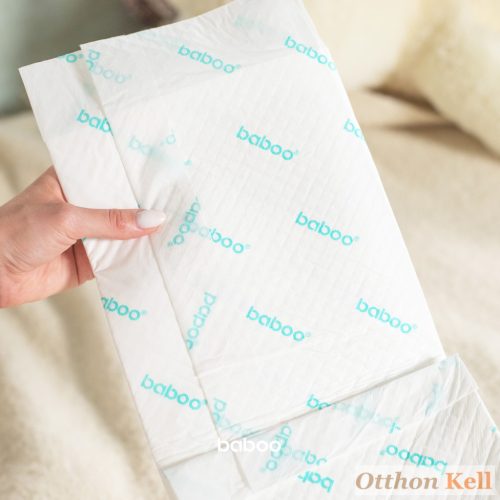 Baboo® Eldobható Nedvszívó Pelenkázó Alátét AirComfort, 60×60 cm, 20 db