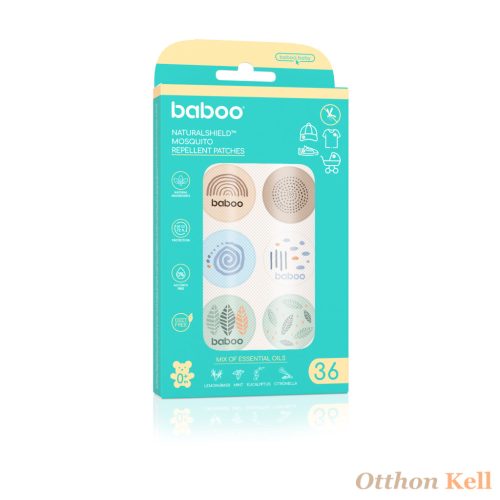 Baboo® NaturalShield szúnyogriasztó tapaszok, 36 db