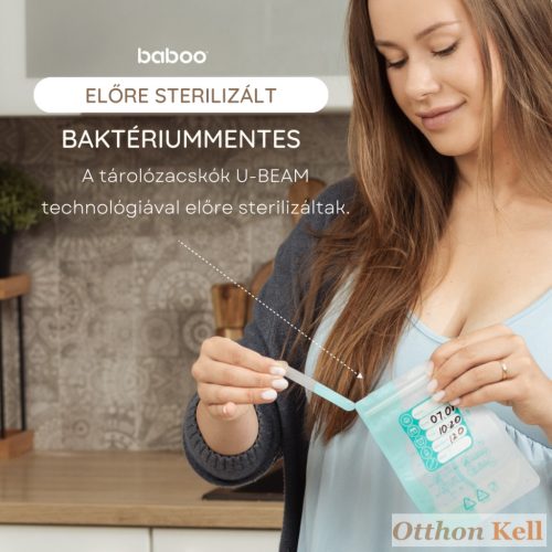 Baboo® Anyatejtároló zacskó 250 ml 25 db