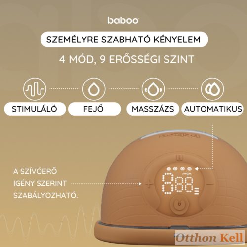 Baboo® elektromos, hordható mellszívó 1 db