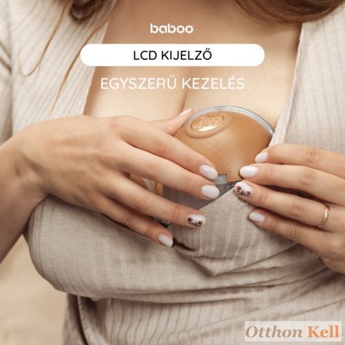 Baboo® elektromos, hordható DUPLA mellszívó 