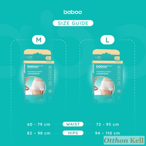 Baboo® Szülés Utáni Hálós Bugyi (2 db) – M méret