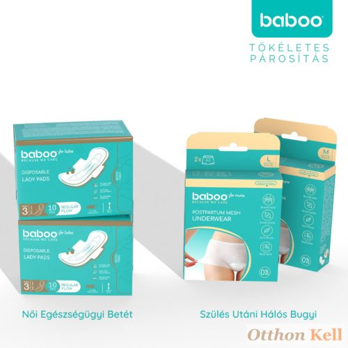 Baboo® Szülés Utáni Hálós Bugyi (2 db) – M méret