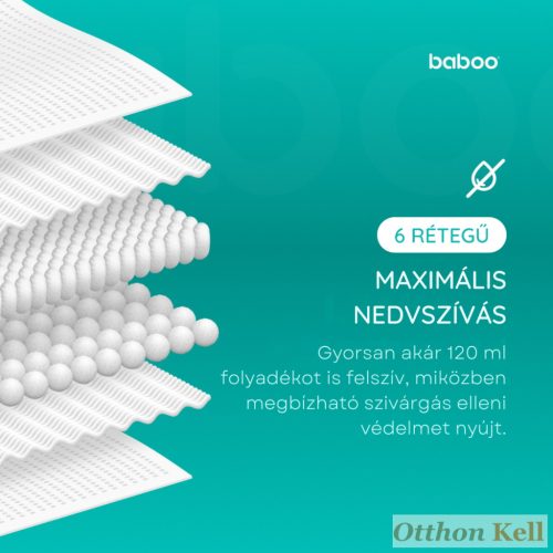 Baboo® Prémium ultravékony eldobható melltartóbetét 40 db