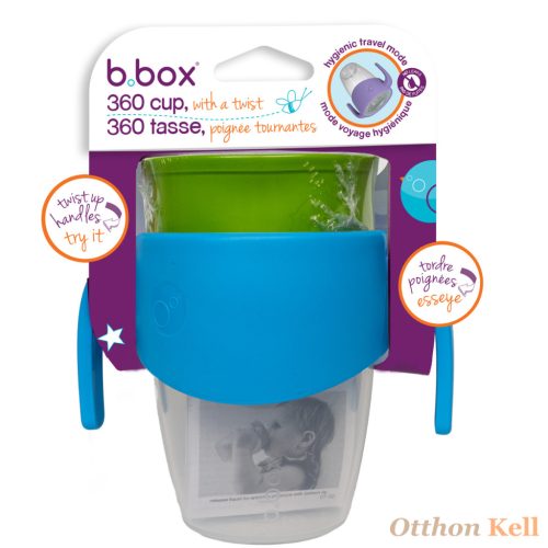 B.Box 360° itatópohár 250 ml - óceánkék