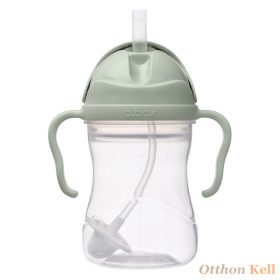 B.Box Súlyozott szívószálas itatópohár - pasztel zöld