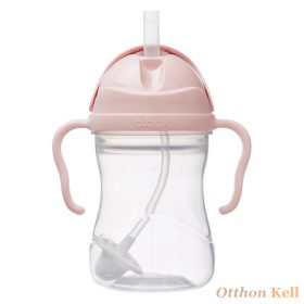  B.Box Súlyozott szívószálas itatópohár - pasztel rózsa