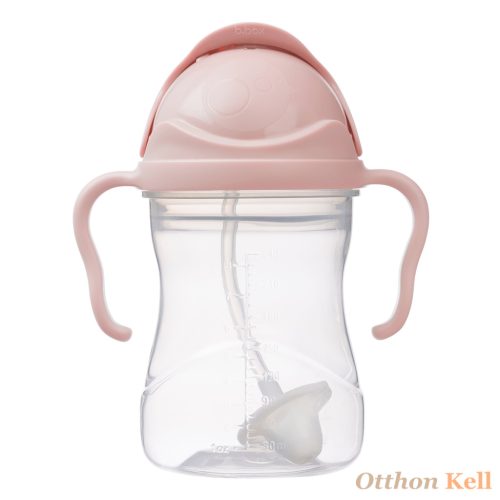 B.Box Súlyozott szívószálas itatópohár - pasztel rózsa