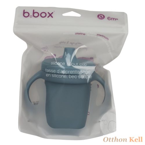 B.Box Csőrös szilikon itatópohár - pasztel kék