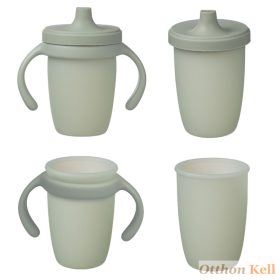 B.Box Csőrös szilikon itatópohár - pasztel zöld