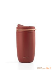 EQUA Cup, termosz bögre, Wine not (bordó) - 300 ml