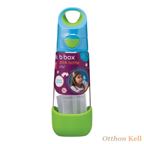 B.Box Szívószálas tritán kulacs 600 ml - óceánkék