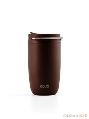 EQUA Cup, termosz bögre, barna EZÜST fogantyúval - 300 ml