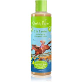   Childs Farm organikus eper és menta 3 az 1-ben sampon, tusfürdő és kondicionáló 250 ml