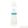Baboo® széles nyakú, 3 szelepes anti-colic cumisüveg, 250 ml, Lagoon Fiesta, 3+ hónapos kortól