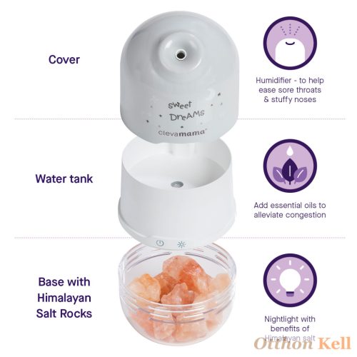 Clevamama sólámpa és párásító