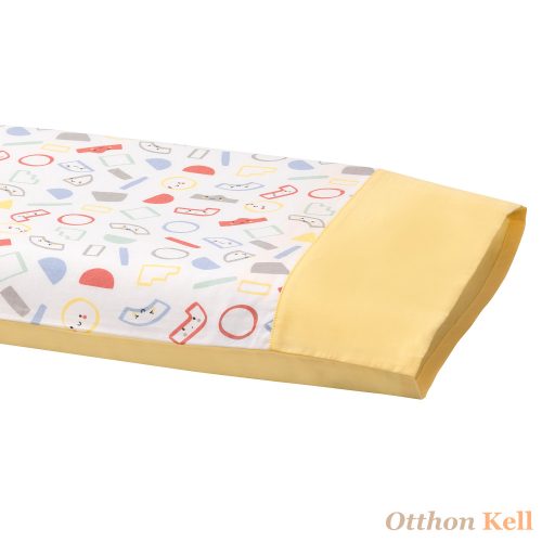 Clevamama bölcső és babakocsi párnahuzat szürke-sárga 1 db