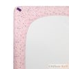 Clevamama pamut jersey gumis lepedő 72x140x17 cm pink 2 db