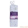 Clevamama pamut jersey gumis lepedő 72x140x17 cm kék 2 db