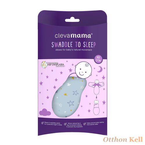 Clevamama pocaklakó pólya 0-3 hó kék