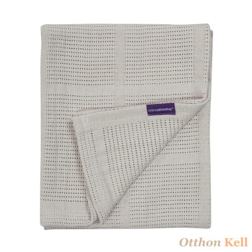 Clevamama babatakaró kötött 70x90 szürke