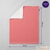 Clevamama luxus sherpa takaró 75x100 pink