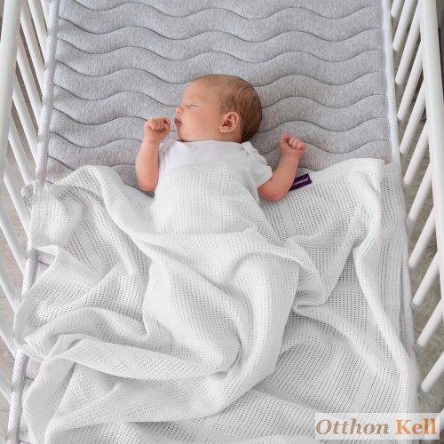 Clevamama babatakaró kötött 80x100 fehér