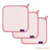 Clevamama bambusz fürdetőkendő 3 db pink