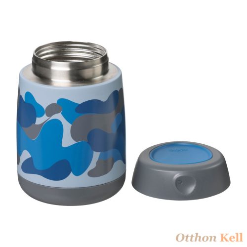 B.Box Hőtartó mini termosz 210 ml - kék terepminta