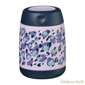 B.Box Hőtartó mini termosz 210 ml - lila nyomatos