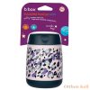 B.Box Hőtartó mini termosz 210 ml - lila nyomatos