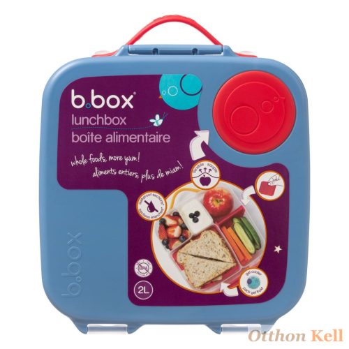 B.Box Uzsonnásdoboz hűthető rekesszel - kék