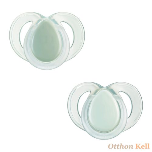 Tomme Tippee Night Time cumi 6-18 hó 2 db zöld