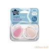 Tomme Tippee Night Time cumi 0-6 hó 2 db rózsaszín