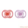 Tommee Tippee UltraLight StayPut ultrakönnyű cumi, szilikon, 0-6 hónap, BPA mentes, pink-korall 2 db