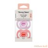 Tommee Tippee UltraLight StayPut ultrakönnyű cumi, szilikon, 0-6 hónap, BPA mentes, pink-korall 2 db