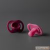Tommee Tippee UltraLight StayPut ultrakönnyű cumi, szilikon, 6-18 hónap, BPA mentes, magenta-bordó 2 db